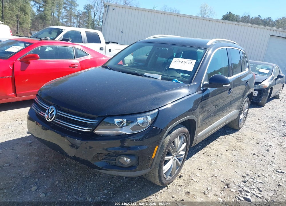 2013 VOLKSWAGEN TIGUAN SE VIN: WVGAV7AX6DW536315