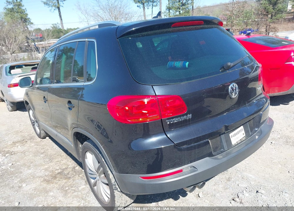 2013 VOLKSWAGEN TIGUAN SE VIN: WVGAV7AX6DW536315