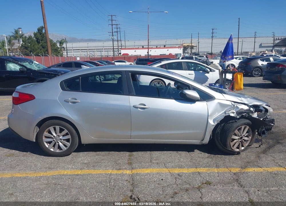 2014 KIA FORTE LX VIN: KNAFX4A62E5104478