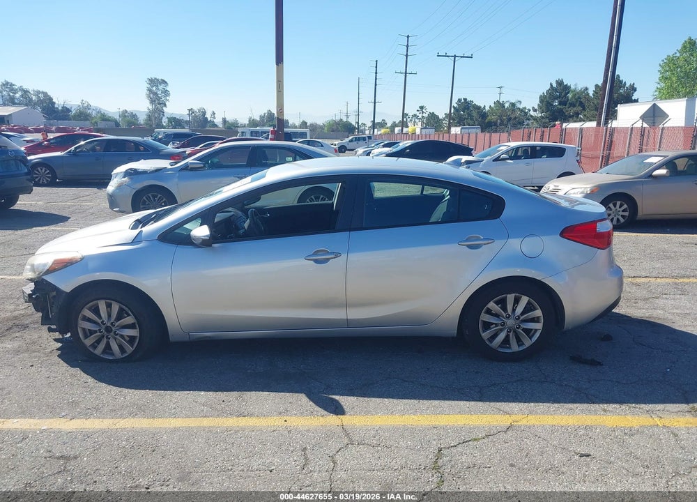 2014 KIA FORTE LX VIN: KNAFX4A62E5104478