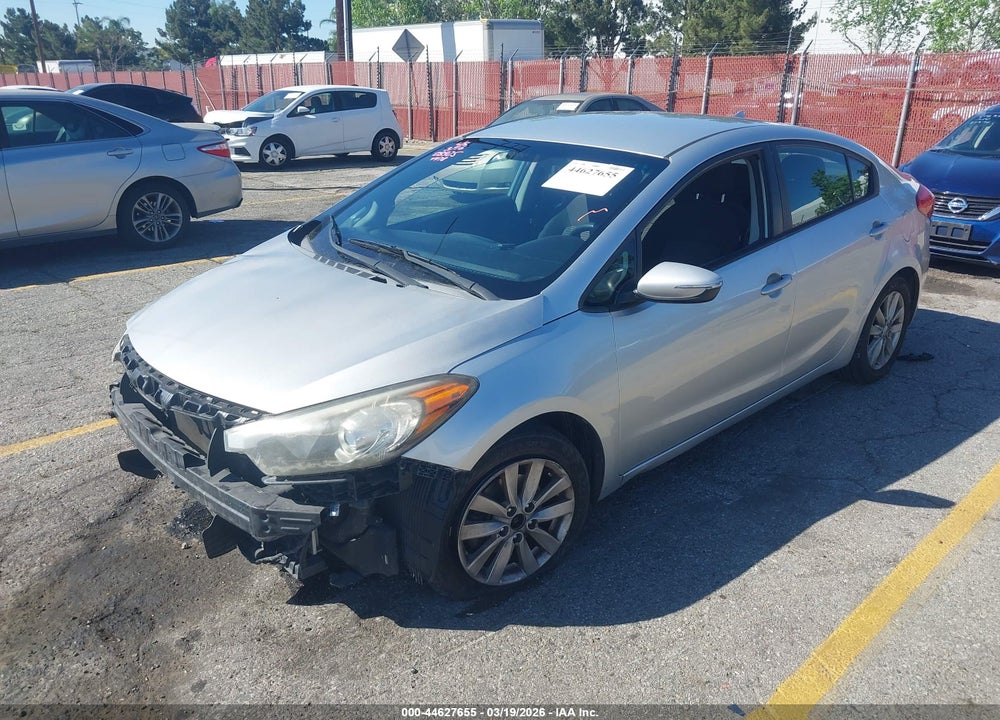 2014 KIA FORTE LX VIN: KNAFX4A62E5104478
