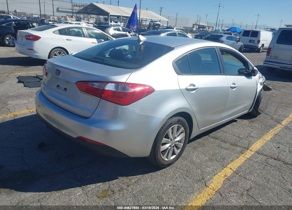 2014 KIA FORTE LX VIN: KNAFX4A62E5104478