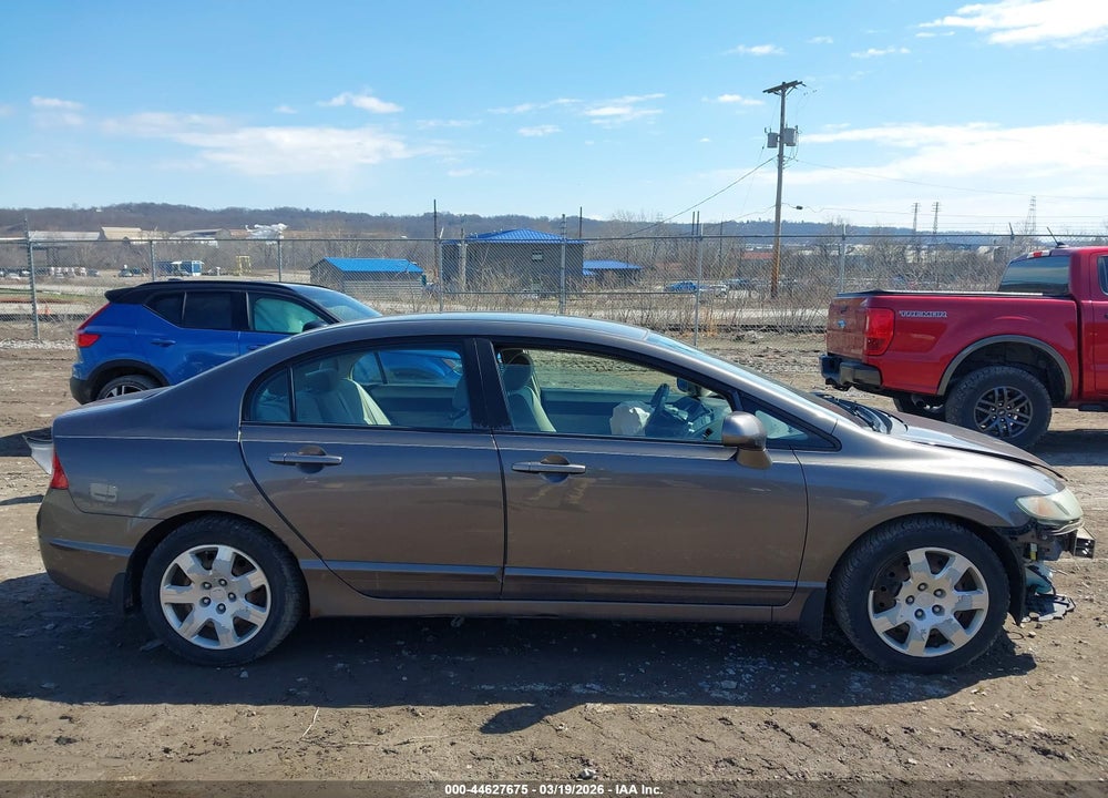 2010 HONDA CIVIC LX VIN: 19XFA1F59AE032597