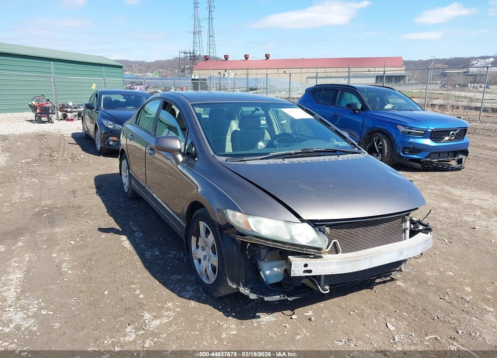 2010 HONDA CIVIC LX VIN: 19XFA1F59AE032597