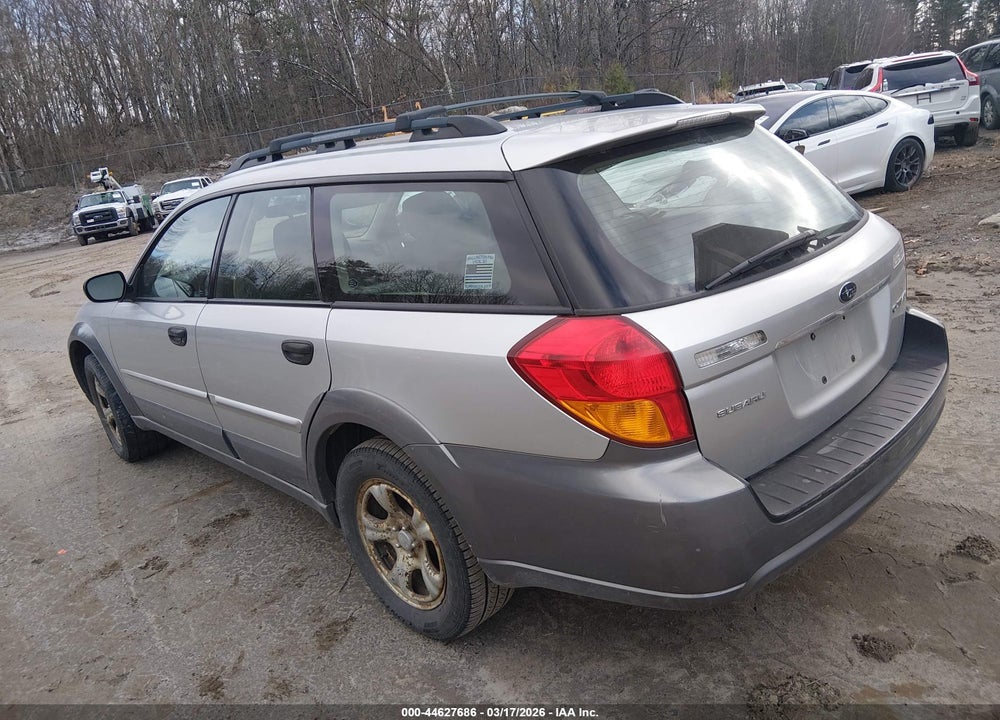 2007 SUBARU OUTBACK 2.5I BASIC VIN: 4S4BP61C176321192