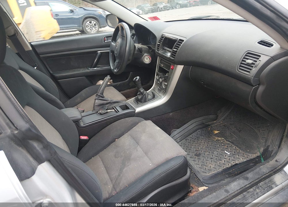 2007 SUBARU OUTBACK 2.5I BASIC VIN: 4S4BP61C176321192