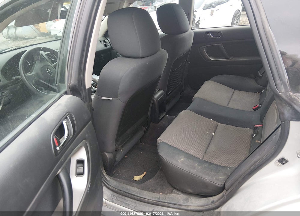 2007 SUBARU OUTBACK 2.5I BASIC VIN: 4S4BP61C176321192
