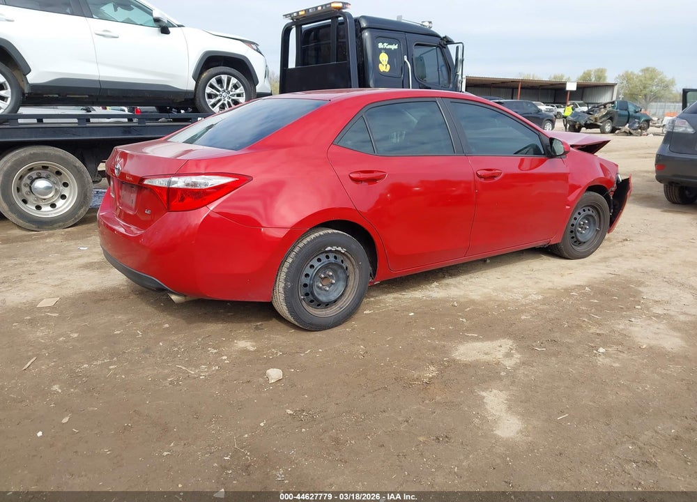 2014 TOYOTA COROLLA LE VIN: 5YFBURHE7EP145826
