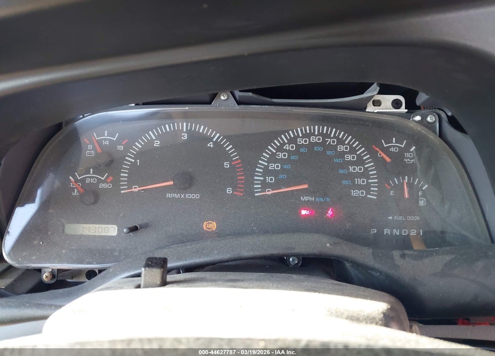 1998 DODGE RAM 1500 ST VIN: 1B7HC16Y4WS592612