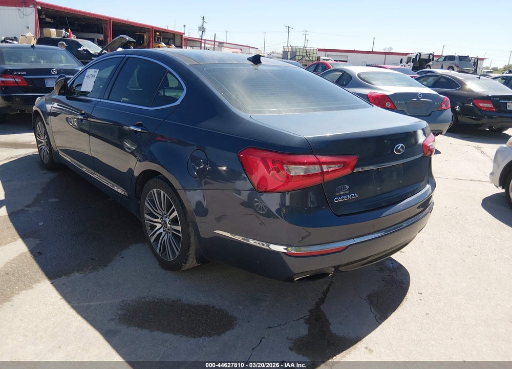 2014 KIA CADENZA PREMIUM VIN: KNALN4D75E5135401