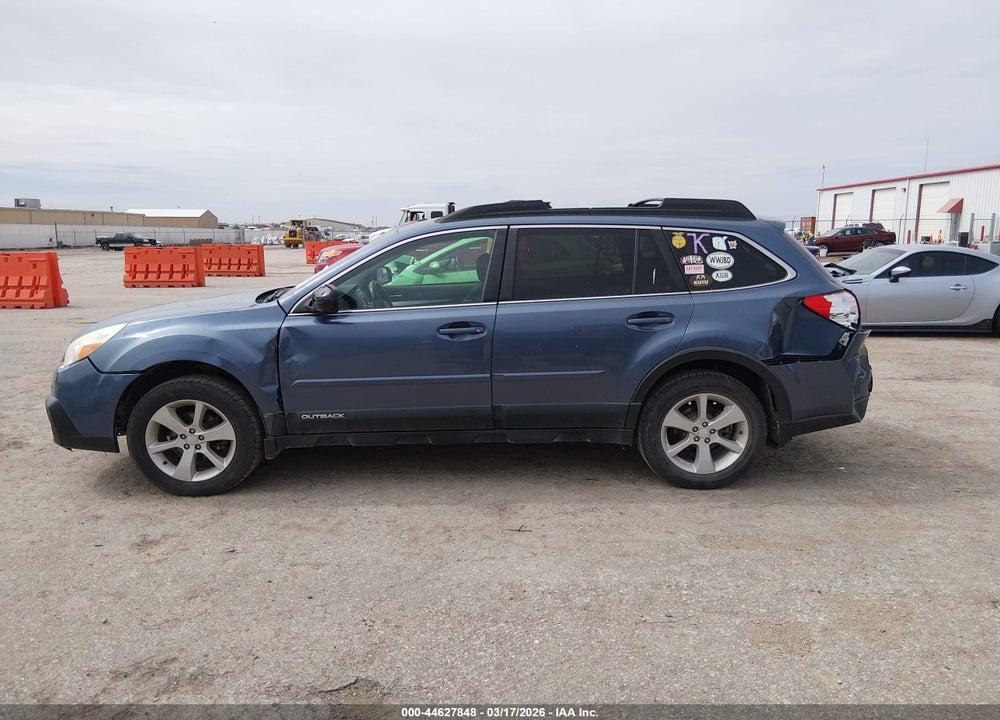 2014 SUBARU OUTBACK 2.5I PREMIUM VIN: 4S4BRCCC5E3255413