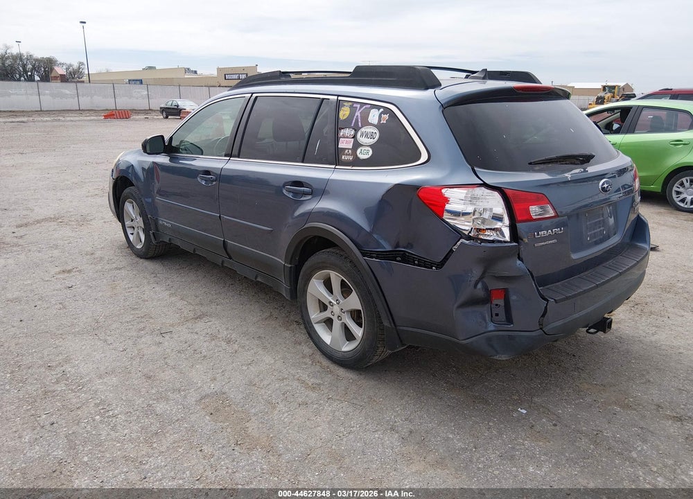 2014 SUBARU OUTBACK 2.5I PREMIUM VIN: 4S4BRCCC5E3255413