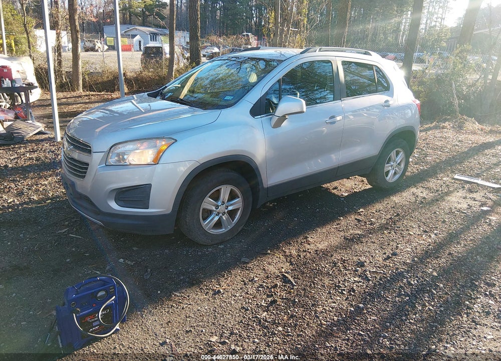 2015 CHEVROLET TRAX LT VIN: 3GNCJRSB7FL232482