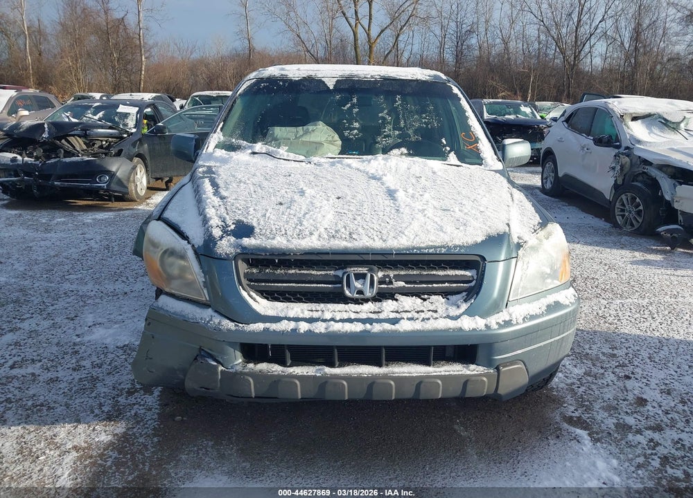 2005 HONDA PILOT EX-L VIN: 2HKYF18515H519625
