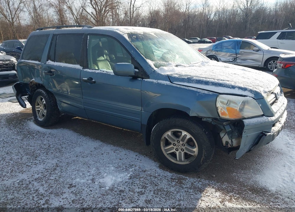 2005 HONDA PILOT EX-L VIN: 2HKYF18515H519625