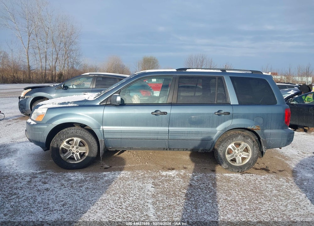 2005 HONDA PILOT EX-L VIN: 2HKYF18515H519625