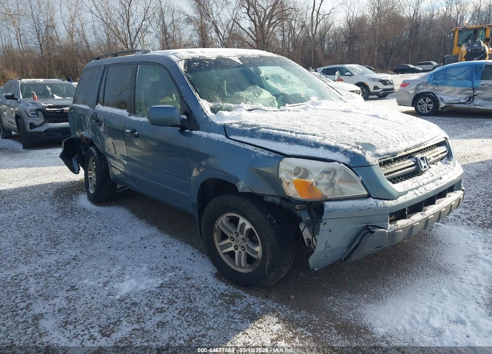 2005 HONDA PILOT EX-L VIN: 2HKYF18515H519625
