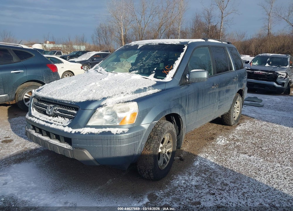 2005 HONDA PILOT EX-L VIN: 2HKYF18515H519625