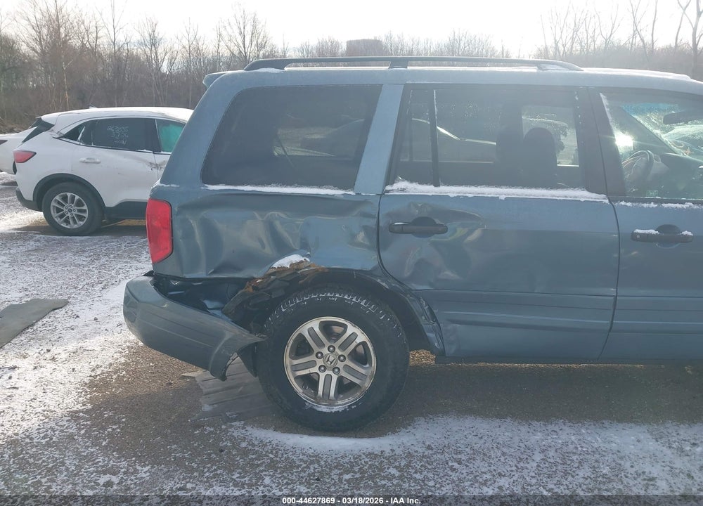 2005 HONDA PILOT EX-L VIN: 2HKYF18515H519625