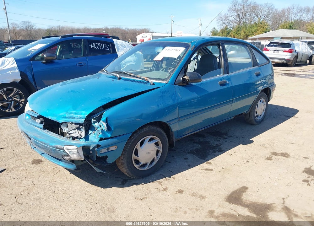 1995 FORD ASPIRE VIN: KNJLT06H6S6132937