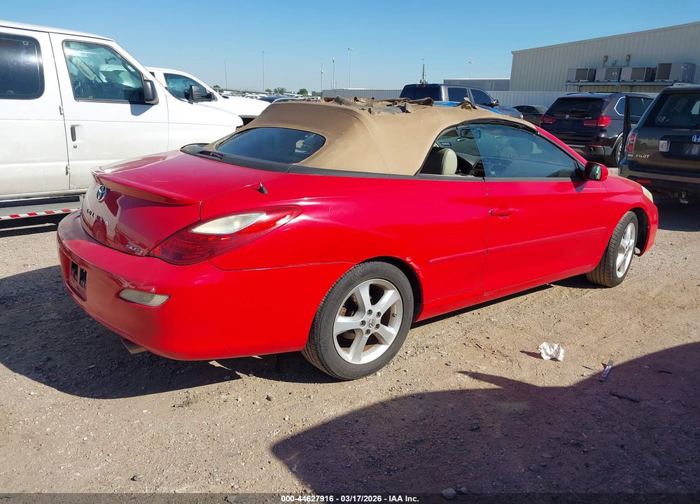 2007 TOYOTA CAMRY SOLARA SLE VIN: 4T1FA38P07U122821