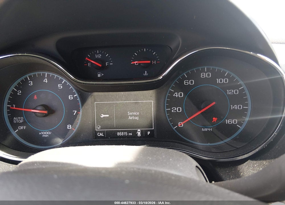 2017 CHEVROLET CRUZE LT AUTO VIN: 1G1BE5SM8H7254316