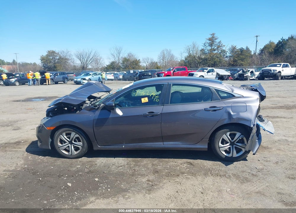 2016 HONDA CIVIC LX VIN: 19XFC2F54GE228259