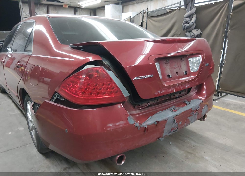 2007 HONDA ACCORD 3.0 SE VIN: 1HGCM66417A011724