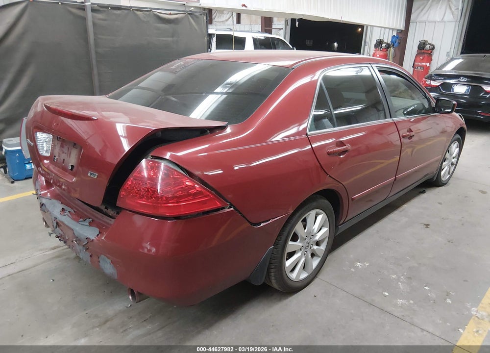 2007 HONDA ACCORD 3.0 SE VIN: 1HGCM66417A011724
