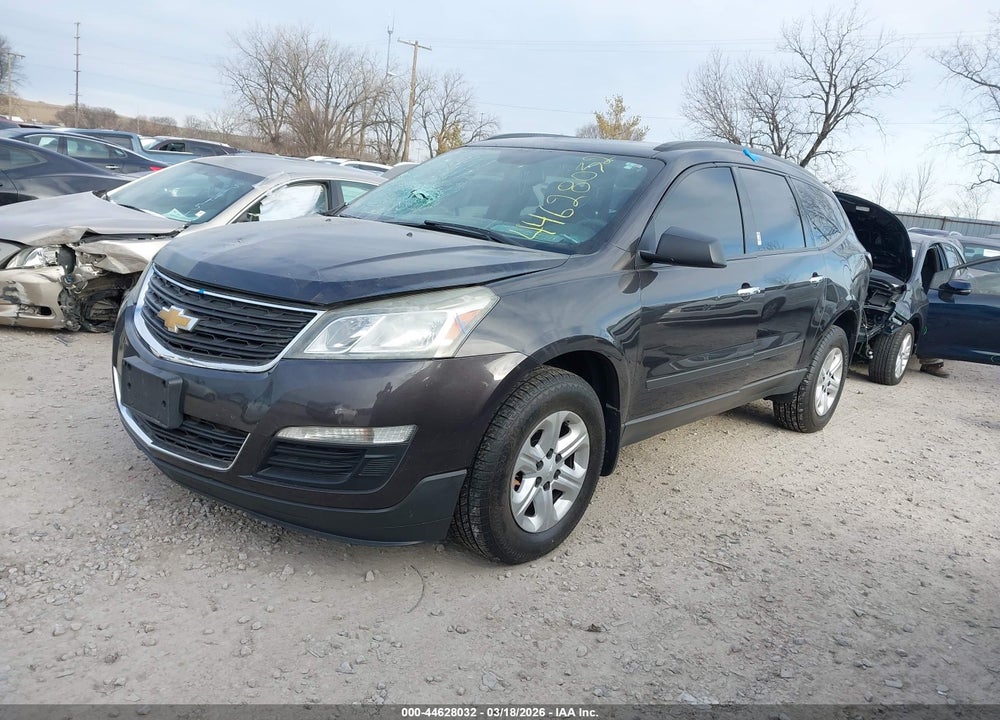2014 CHEVROLET TRAVERSE LS VIN: 1GNKVFKDXEJ289040