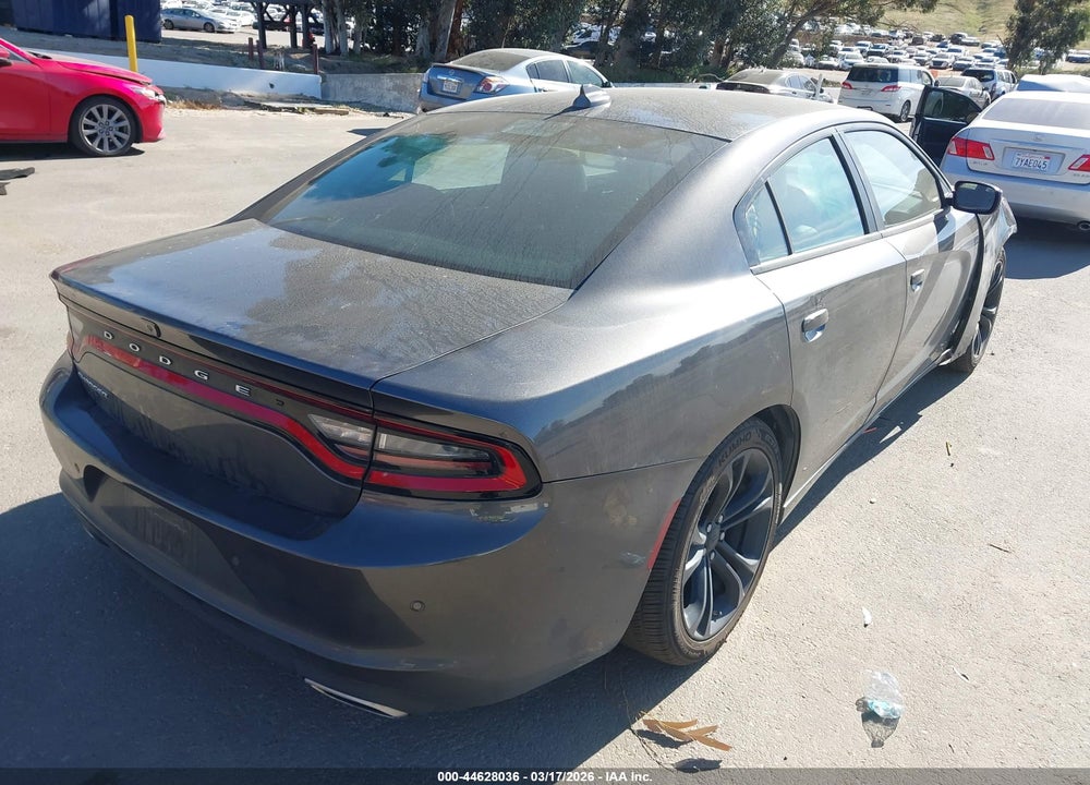 2022 DODGE CHARGER SXT RWD VIN: 2C3CDXBG9NH225433