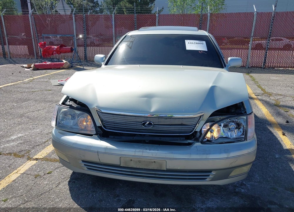 1999 LEXUS LS 400 VIN: JT8BH28F6X0146837
