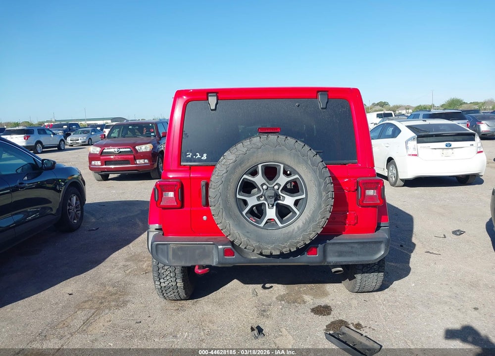 2019 JEEP WRANGLER UNLIMITED RUBICON 4X4 VIN: 1C4HJXFNXKW547272