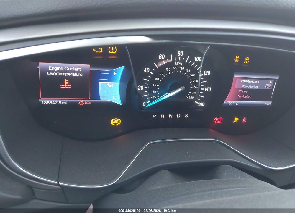 2013 FORD FUSION SE VIN: 3FA6P0HR1DR192579