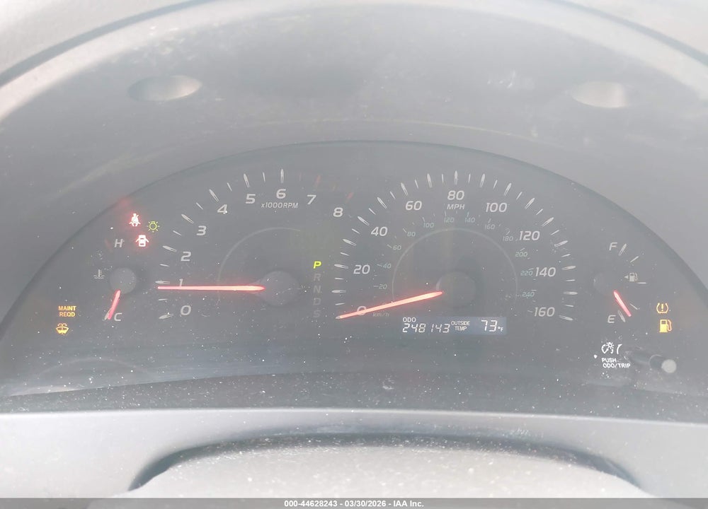 2009 TOYOTA CAMRY LE V6 VIN: 4T1BK46K99U078278