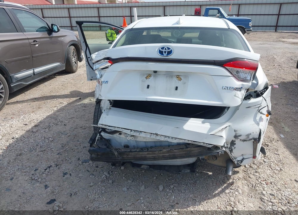 2022 TOYOTA COROLLA HYBRID LE VIN: JTDEAMDE4N3002811