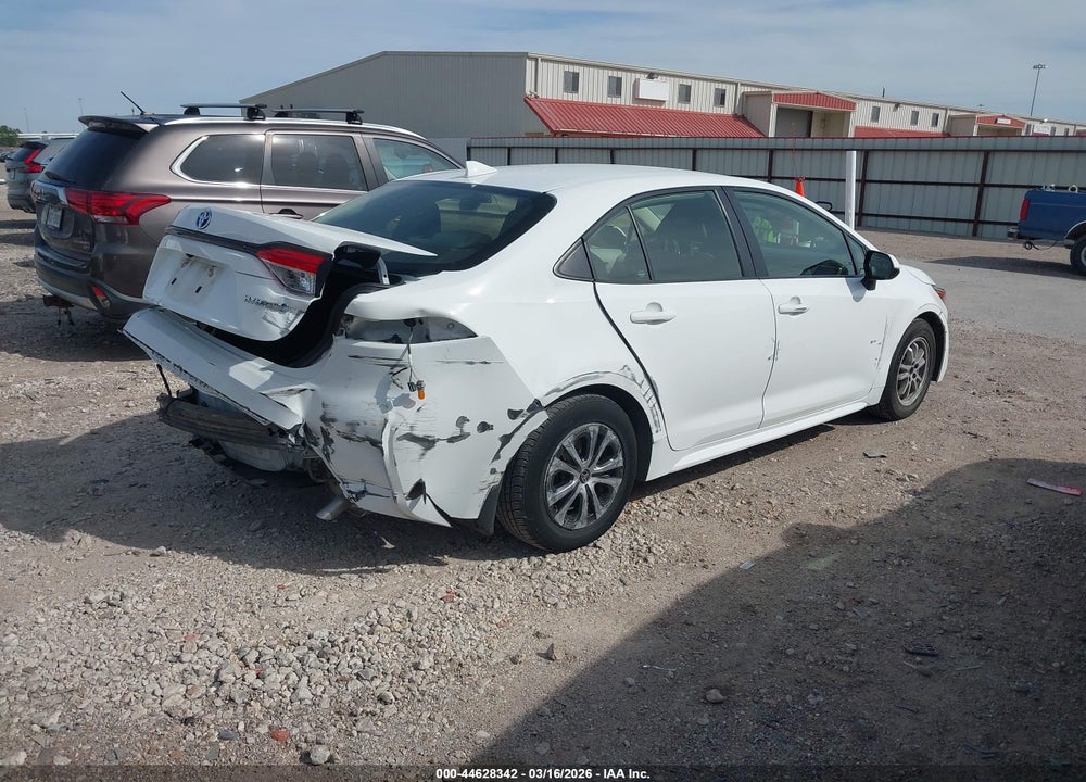 2022 TOYOTA COROLLA HYBRID LE VIN: JTDEAMDE4N3002811