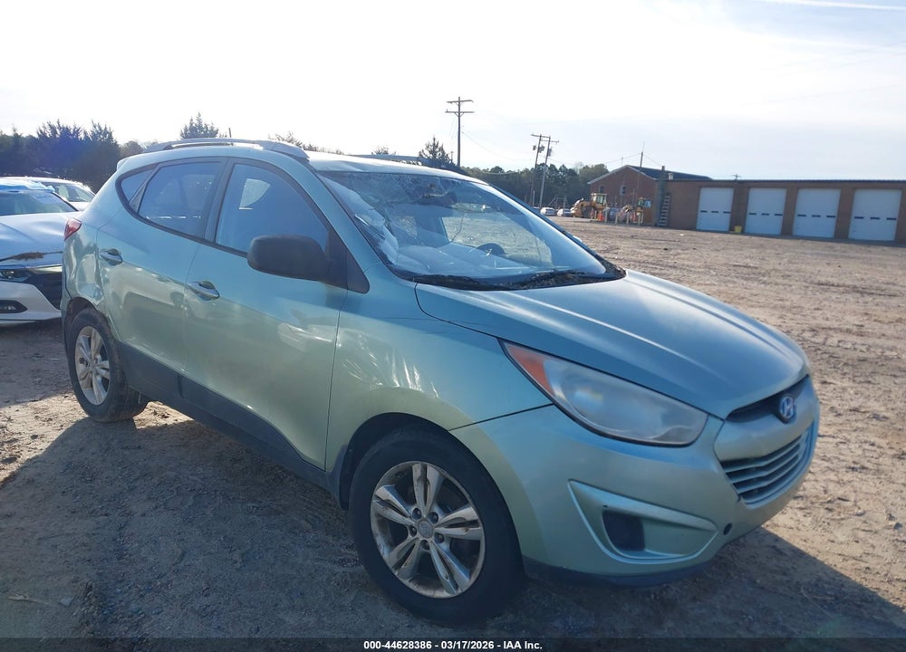2010 HYUNDAI TUCSON GLS VIN: KM8JU3AC5AU112527