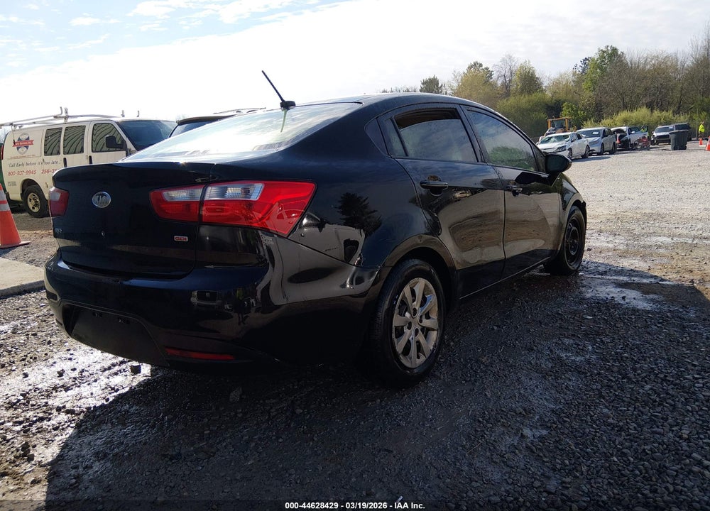 2012 KIA RIO LX VIN: KNADM4A33C6091592