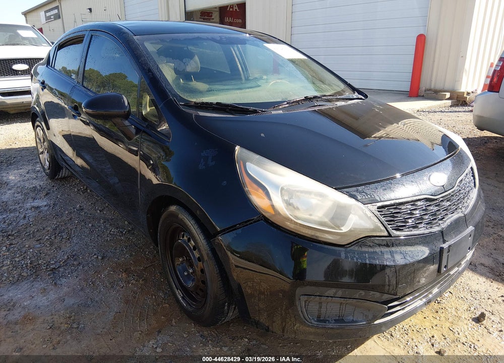 2012 KIA RIO LX VIN: KNADM4A33C6091592