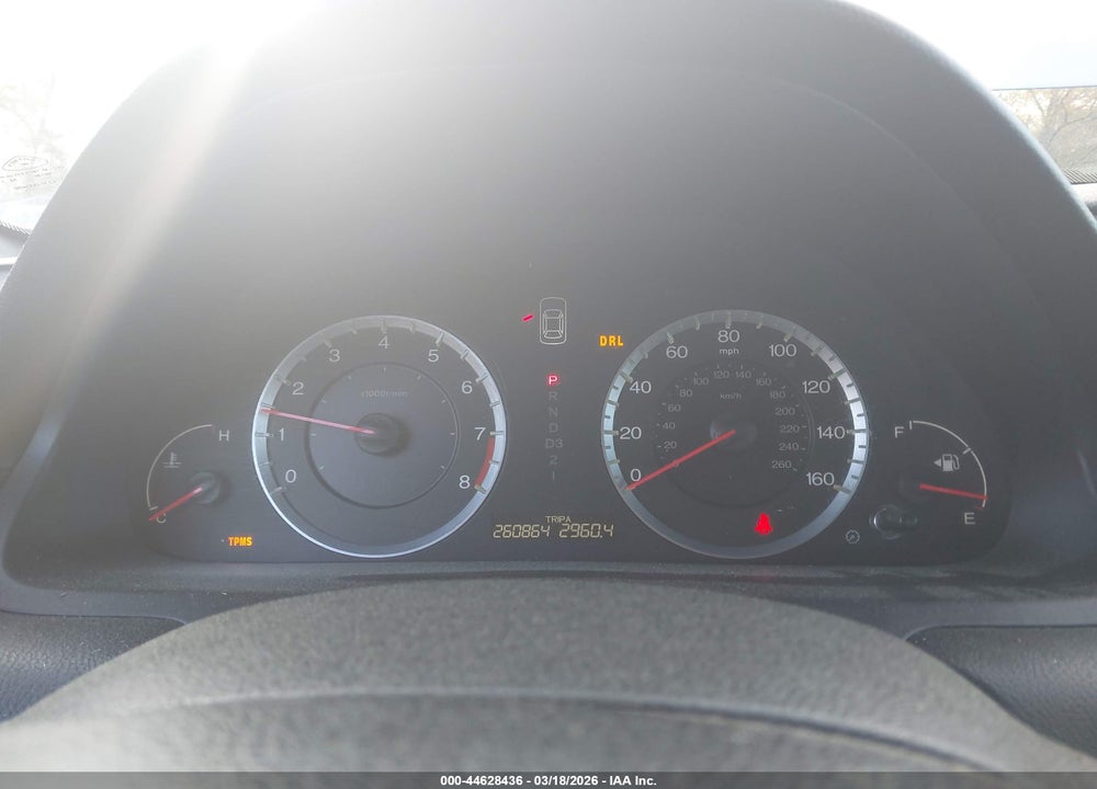 2009 HONDA ACCORD 2.4 EX VIN: 1HGCP26749A123902