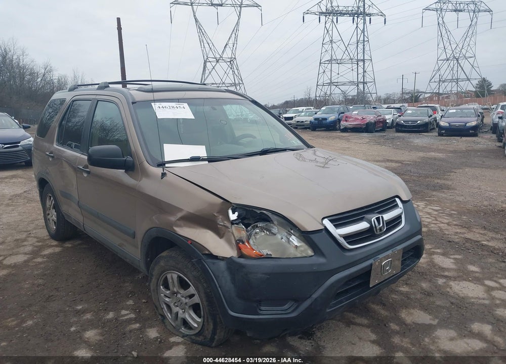 2004 HONDA CR-V EX VIN: SHSRD78824U206306