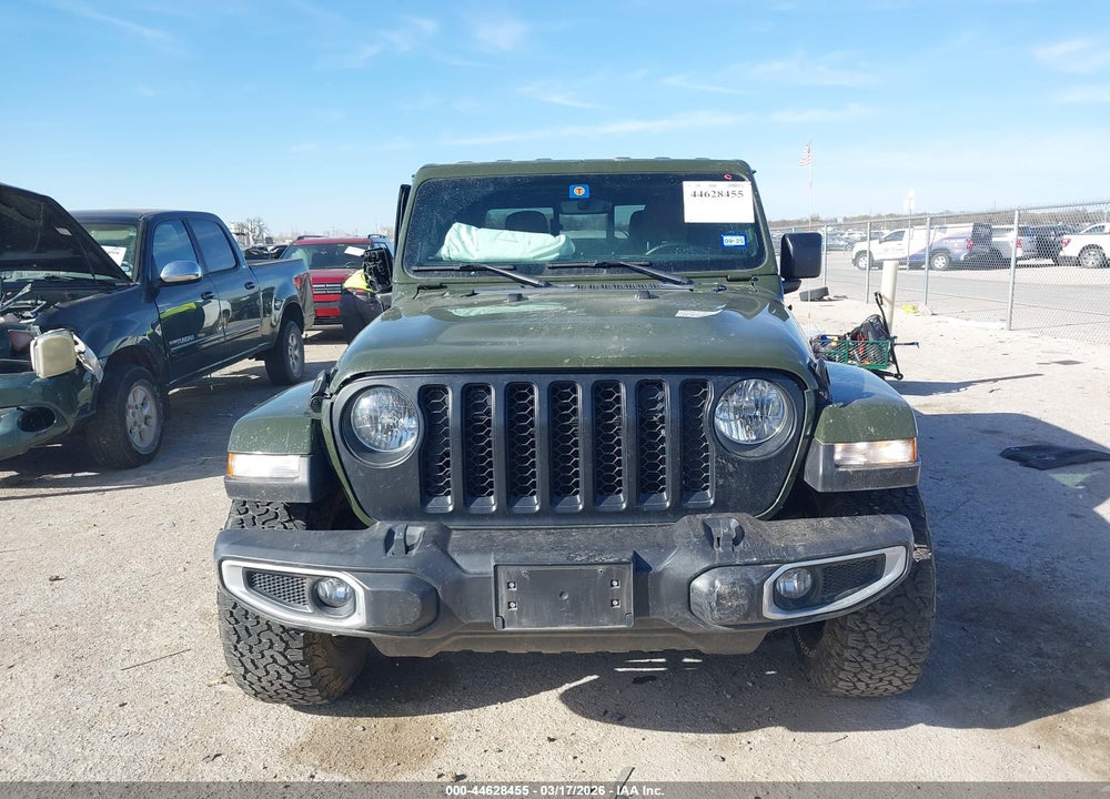 2022 JEEP GLADIATOR OVERLAND 4X4 VIN: 1C6HJTFG4NL134979