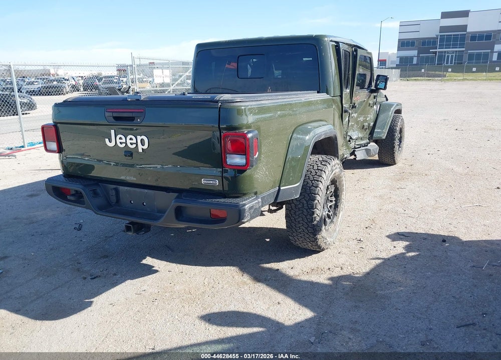 2022 JEEP GLADIATOR OVERLAND 4X4 VIN: 1C6HJTFG4NL134979