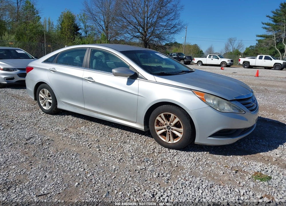 2014 HYUNDAI SONATA GLS VIN: 5NPEB4AC2EH845233