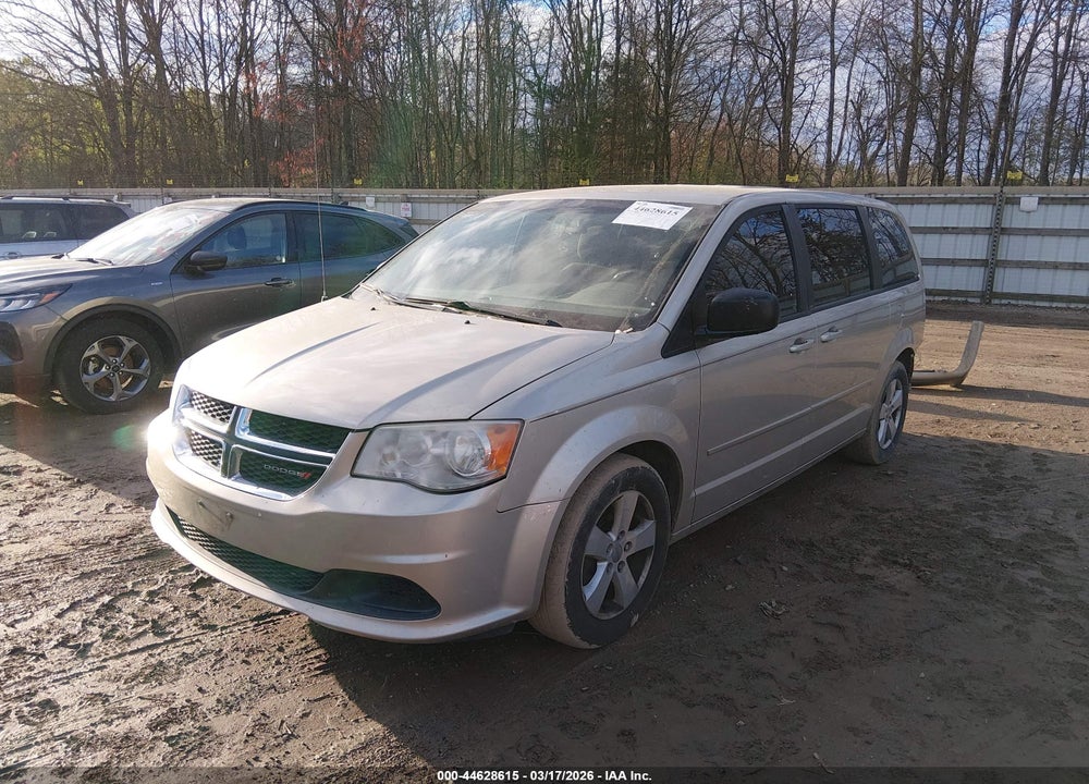 2013 DODGE GRAND CARAVAN SE VIN: 2C4RDGBG8DR733438