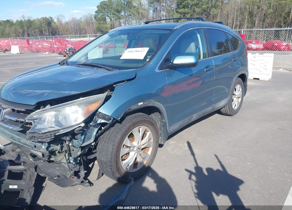 2014 HONDA CR-V EX-L VIN: 2HKRM3H76EH563210