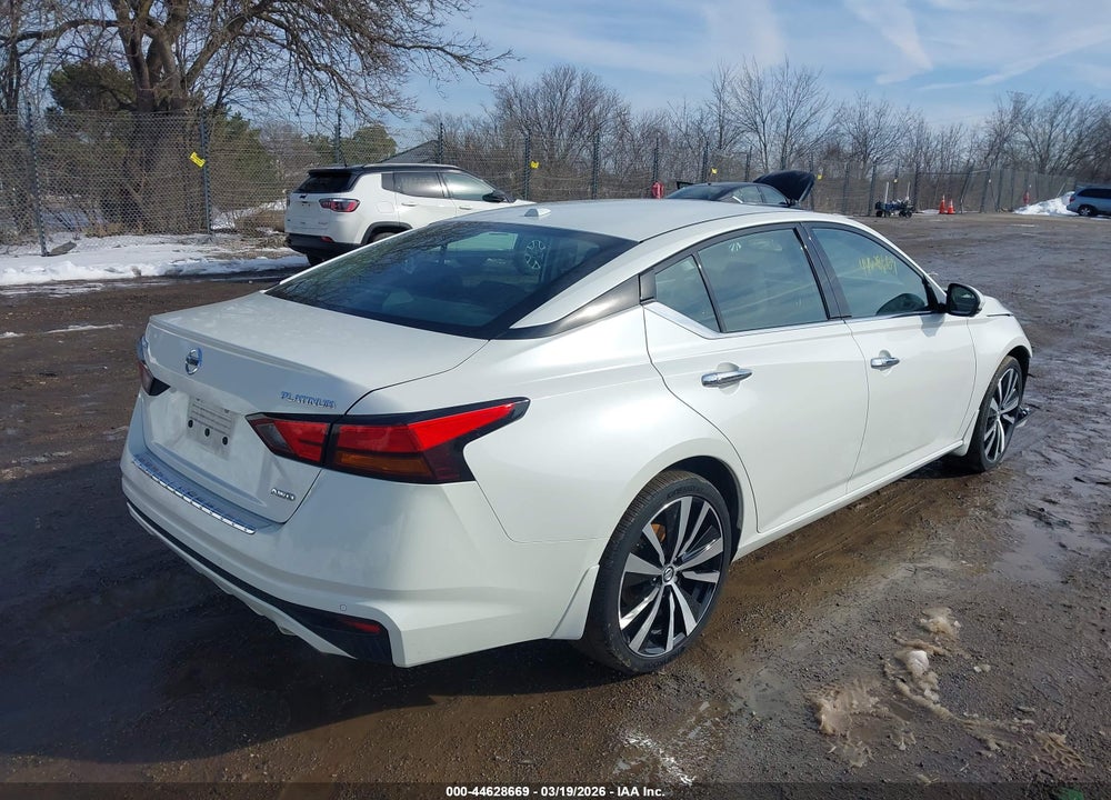 2020 NISSAN ALTIMA PLATINUM INTELLIGENT AWD VIN: 1N4BL4FW7LC282116