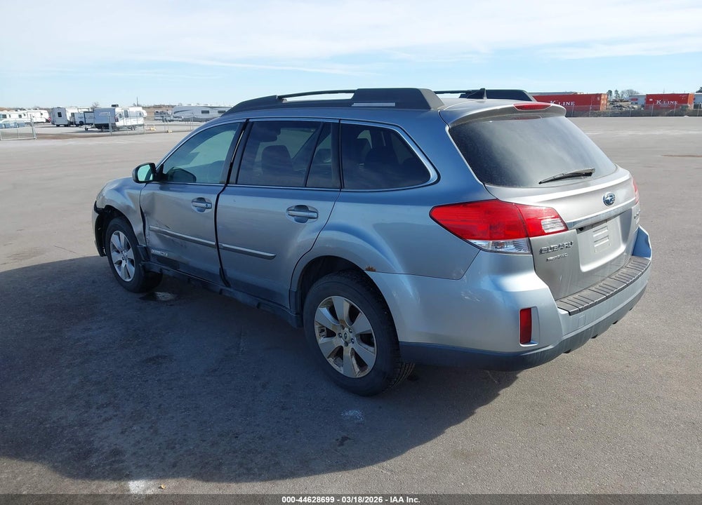 2011 SUBARU OUTBACK 2.5I LIMITED VIN: 4S4BRBKC2B3445449