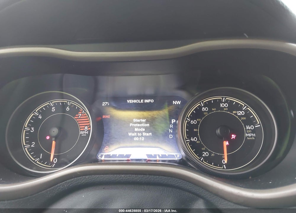 2017 JEEP CHEROKEE HIGH ALTITUDE 4X4 VIN: 1C4PJMDS3HW608344